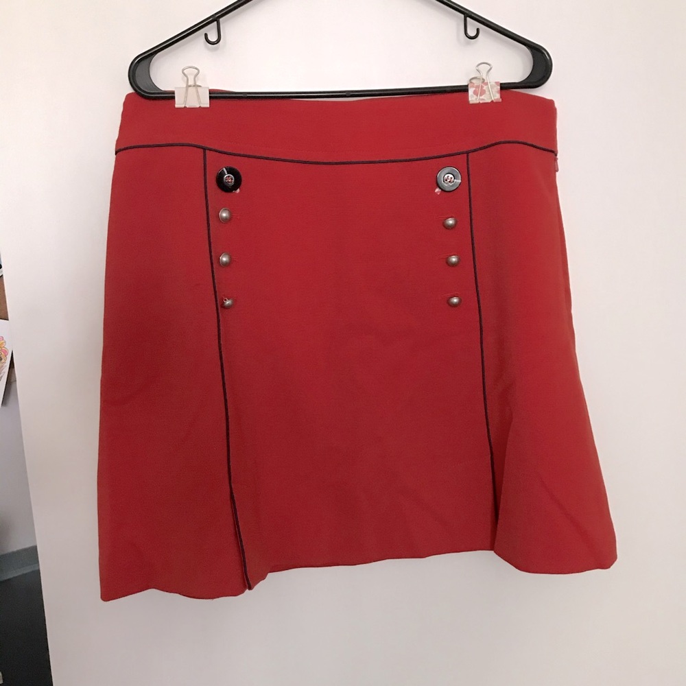 Anthropologie Leifs Dottir Regatta Sailor Skirt